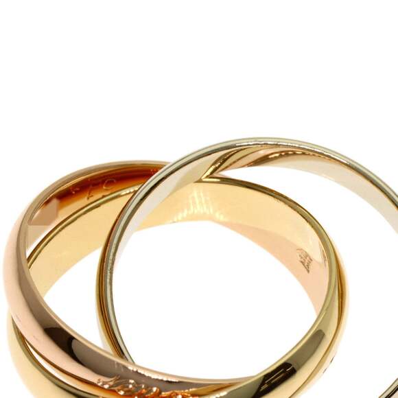CARTIER 18k Gold Trinity Ring #51 - Picture 7 of 9